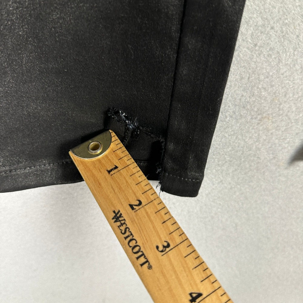 Monfrere Pants Mens 34 Preston Coated Noir Slim Cargo Black Japanese Denim USA - Picture 8 of 11